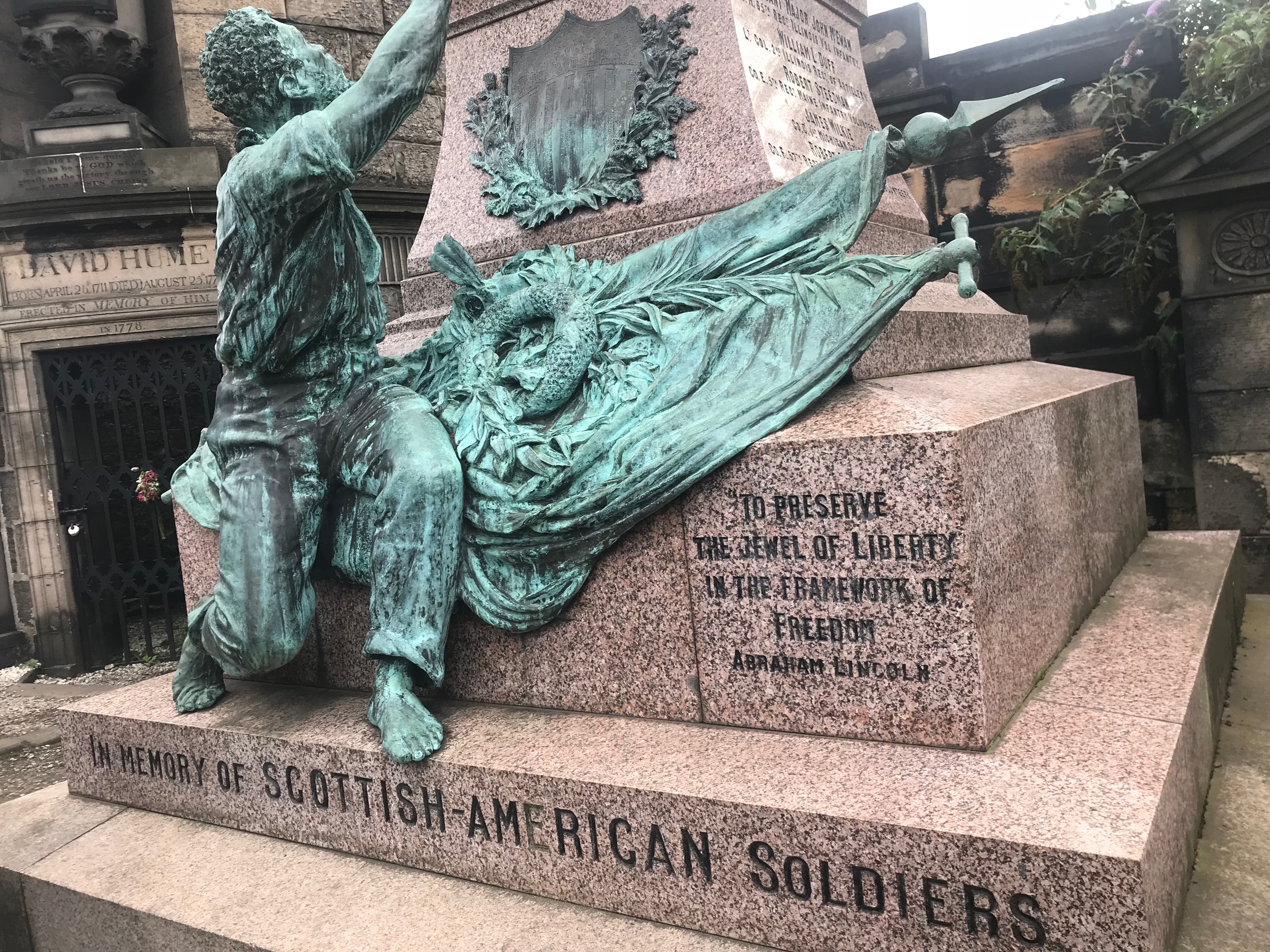Abraham Lincoln in Edinburgh; Markers of Race
