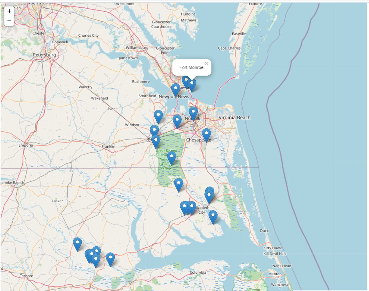 D3.js and Leaflet.js for Web Mapping