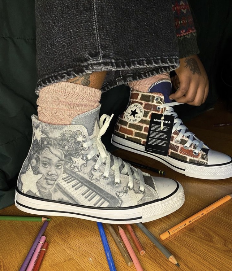 My daughter Designed for Converse in Honor of #BHM 2024